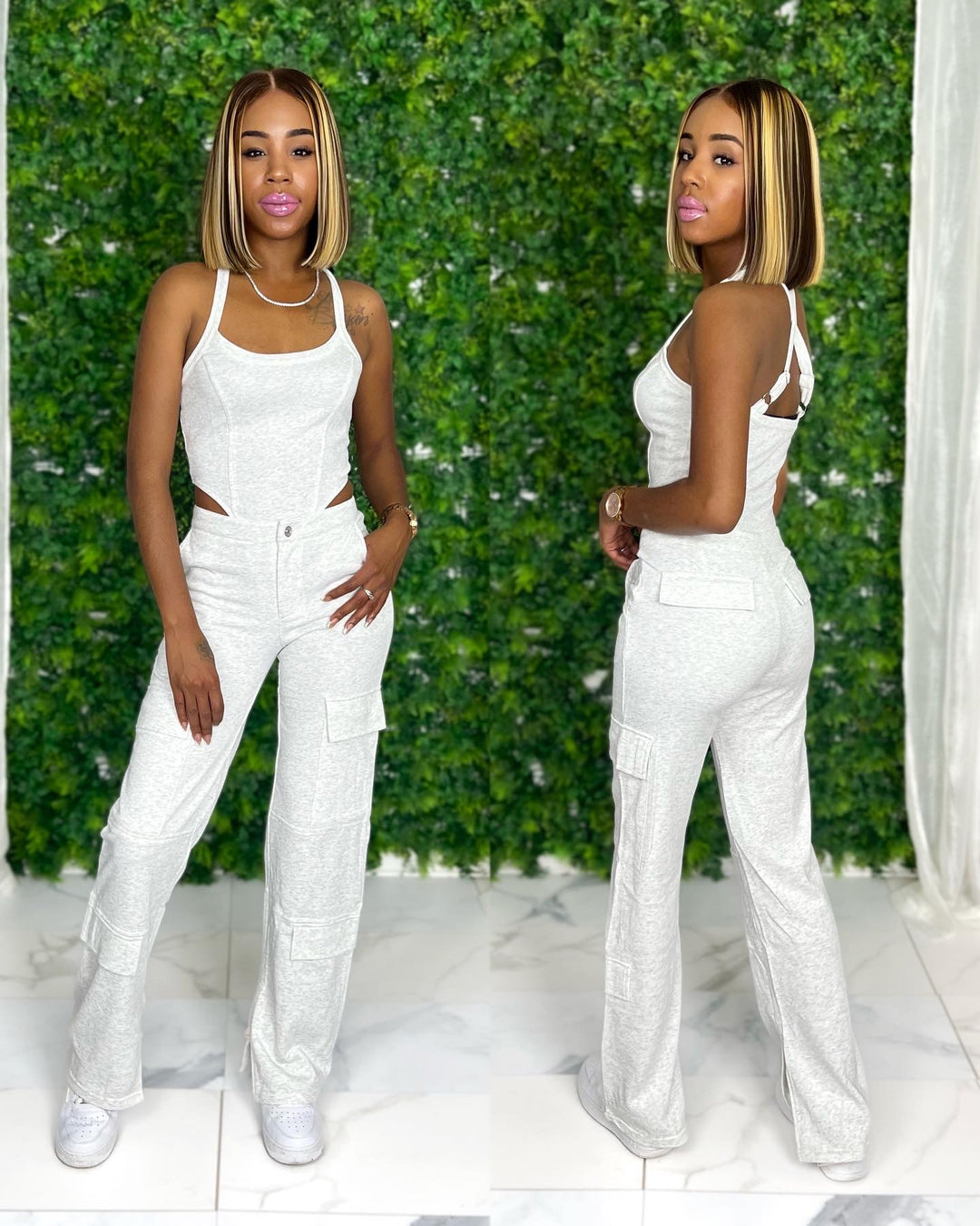Set The Vibe French Terry Set
